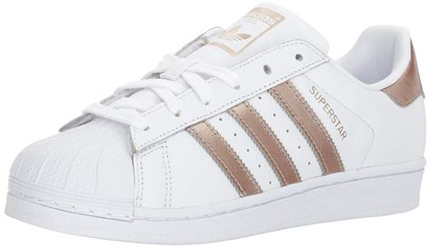 adidas Originals womens Superstar Sneaker, White/White/White, 